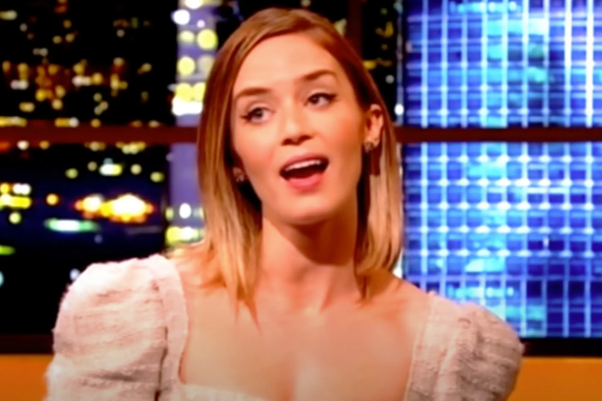 Emily Blunt blasted for calling waitress ‘enormous’ in resurfaced interview: ‘She’s a fatphobic unfunny mean girl’