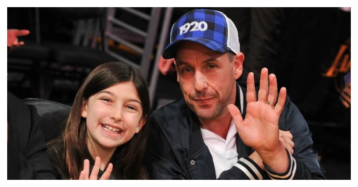 Daddy’s little princesses have grown up! Rare appearance of Adam Sandler with his family didn’t go unnoticed