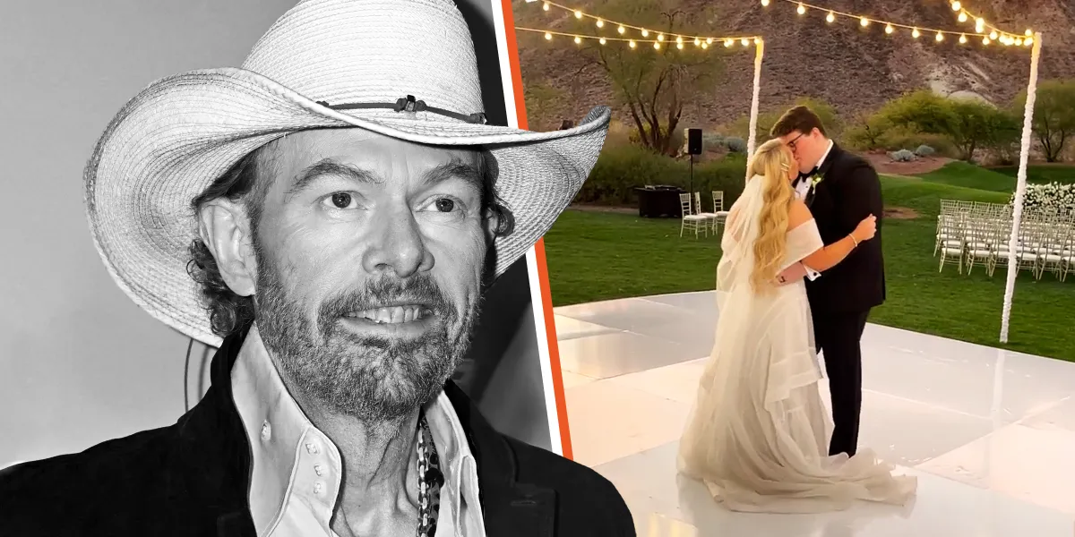 The Day Ailing Toby Keith Walked His Gorgeous Daughter-in-Law Down the Aisle Instead of Her Dad — Photos