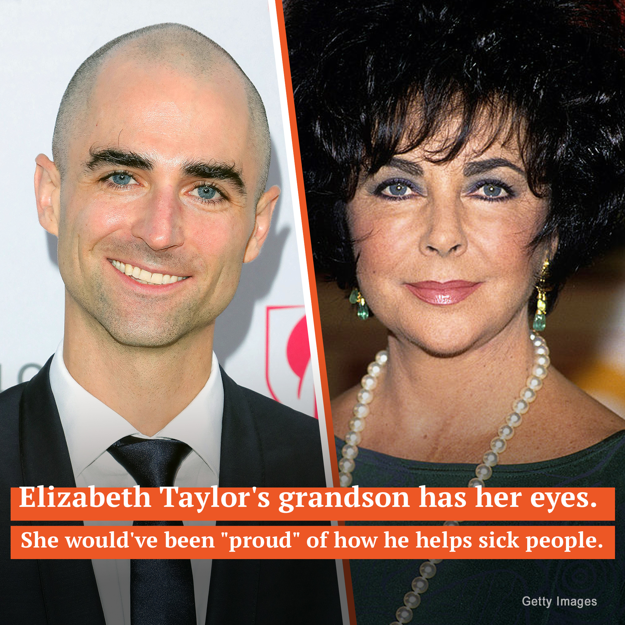 Elizabeth Taylor became a grandmother when she was only 39. She was responsible for raising her ten grandchildren.