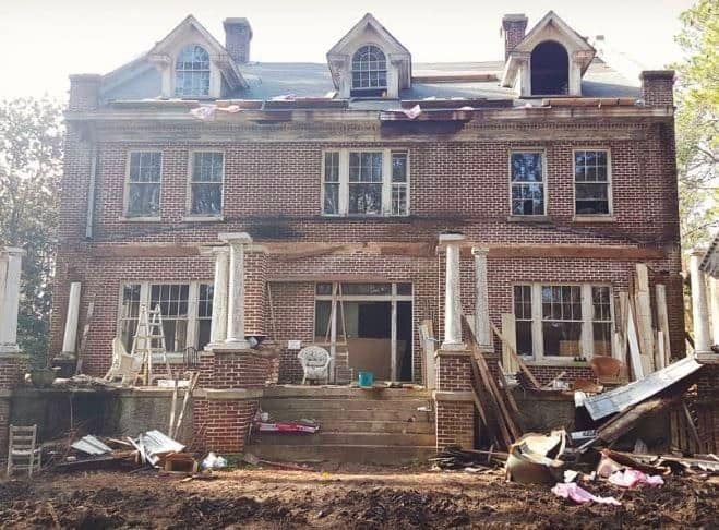 No one gave a second thought to this rundown building until one family saw potential and made it a luxury mansion