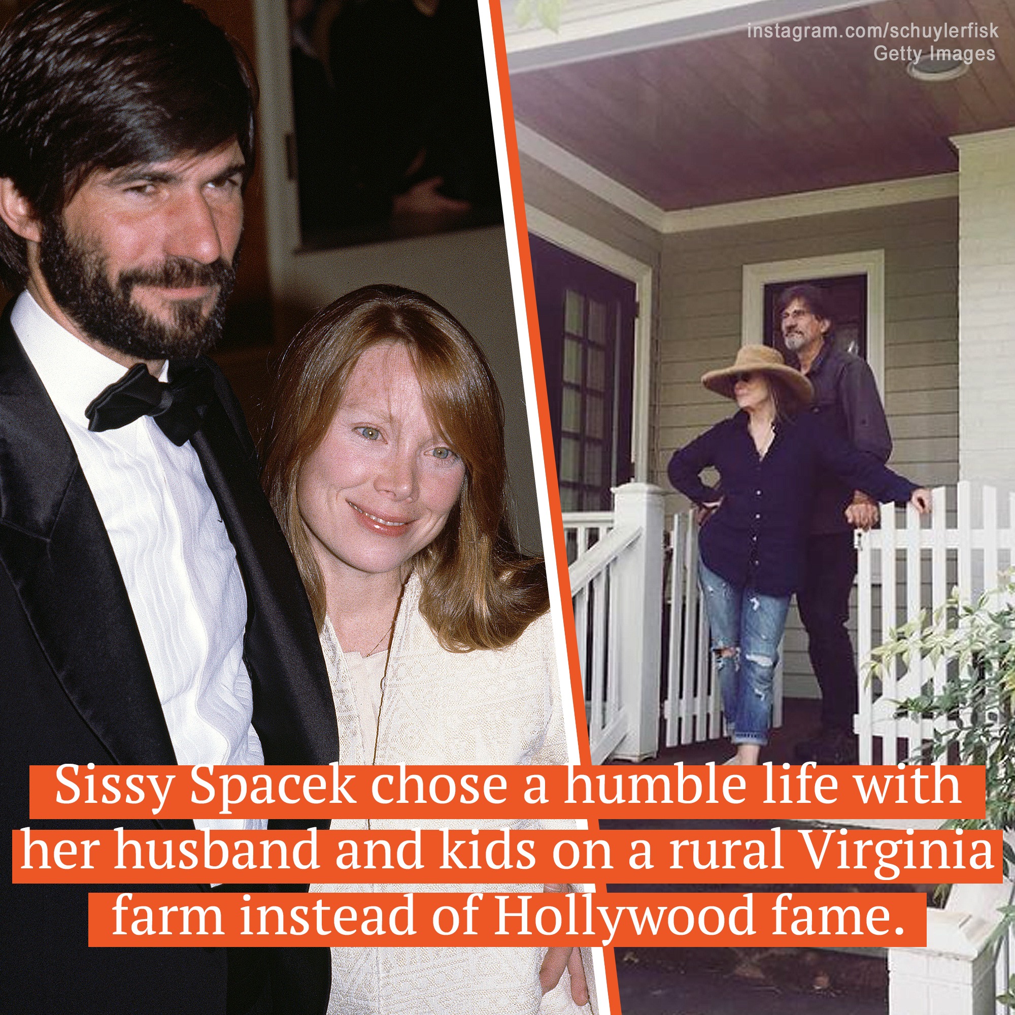 “Coal Miner’s Daughter” star Sissy Spacek is happy to celebrate her 73rd birthday with her one and only husband of 50 years, Jack Fisk!