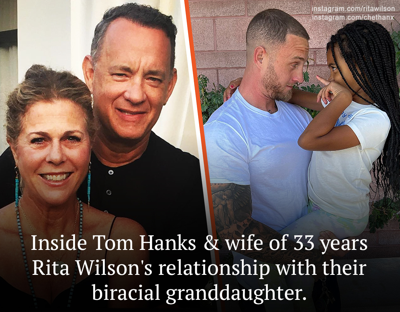 While Tom Hanks has been a loving grandfather and enjoying spending time with his two eldest granddaughters, it has taken his son Chet a while to talk about being a father