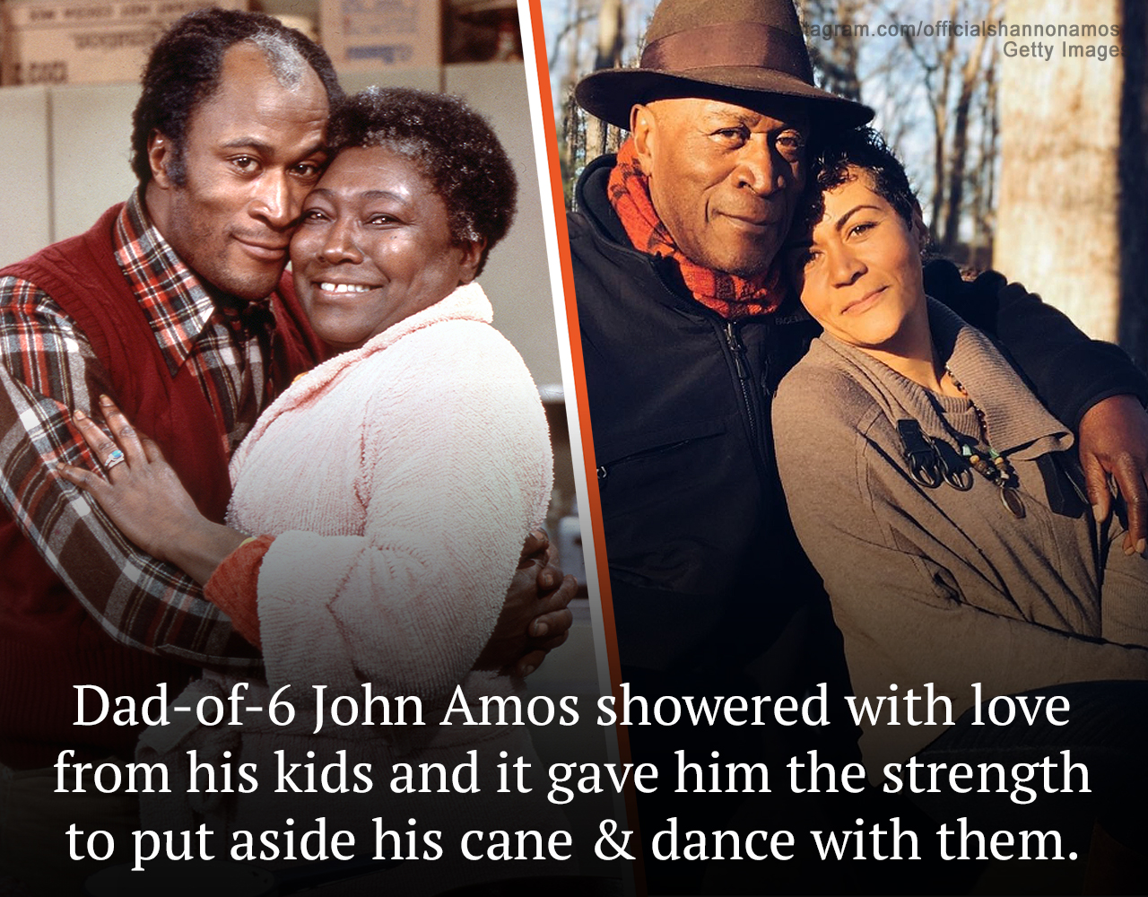 “Good Times” onscreen dad John Amos turned 83! Apart from marking another year around the sun, the actor had a lot to celebrate, including the love he received from his children