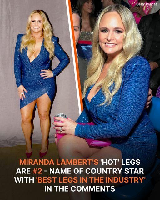 Miranda Lambert’s legs continued to stun the public after she embraced her natural weight. But “the legs award unquestionably goes”…