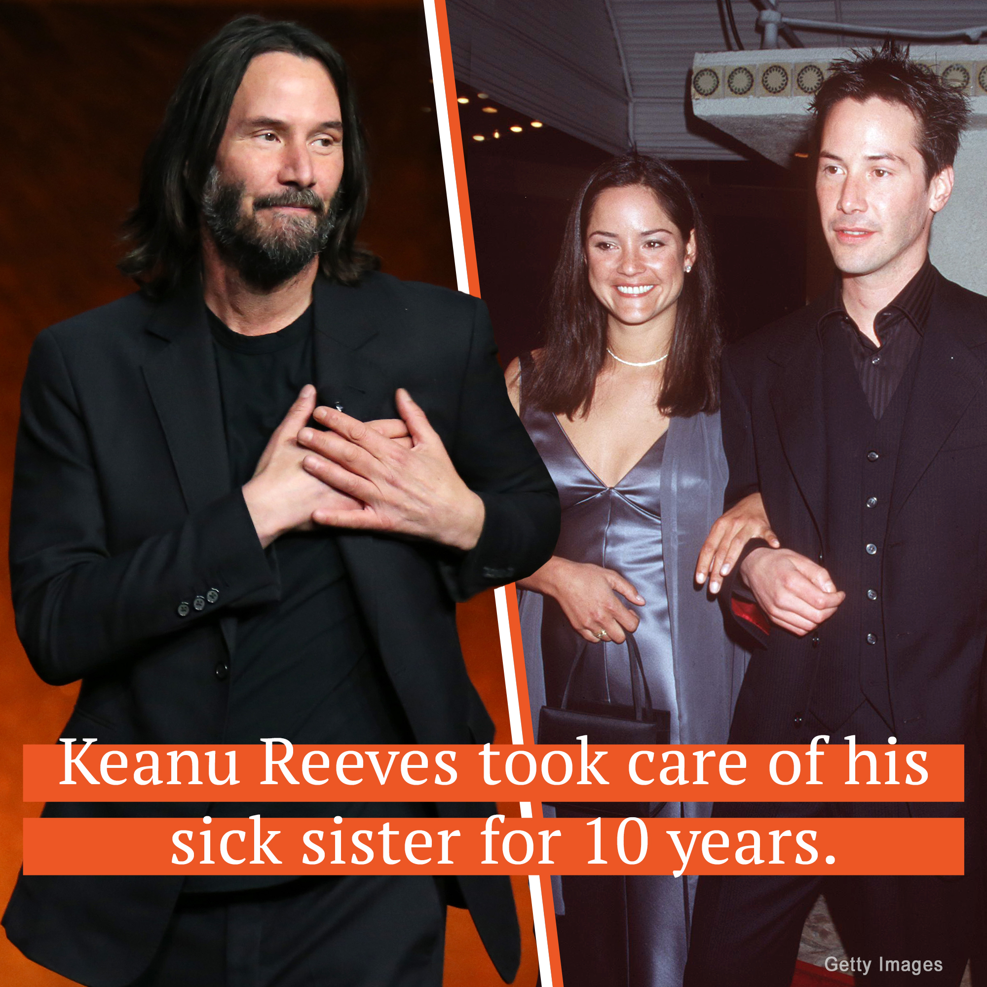 Keanu Reeves sacrificed fame, fortune, and, most importantly, time to be with his siblings. The actor and his two sisters were abandoned by their father at a young age, and Keanu decided that it was his responsibility to keep the family together.