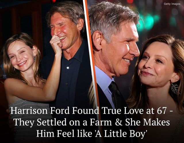 Harrison Ford was married twice before he met and fell in love at 67 with his third wife, actress Calista Flockhart.