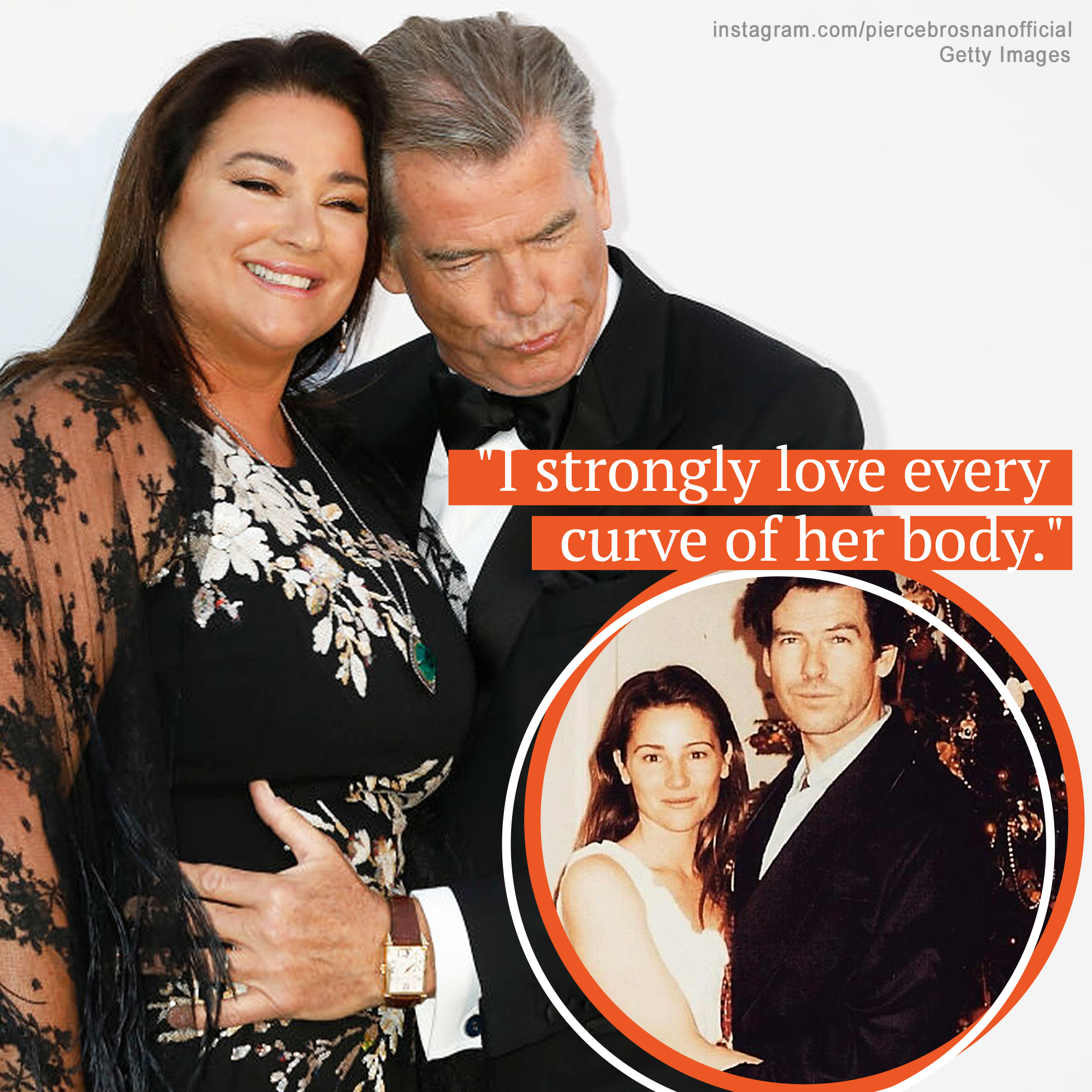 Pierce Brosnan Loves ‘Every Curve’ on Wife Even Though Friends Offered Her Weight Loss Surgery, Sources Report