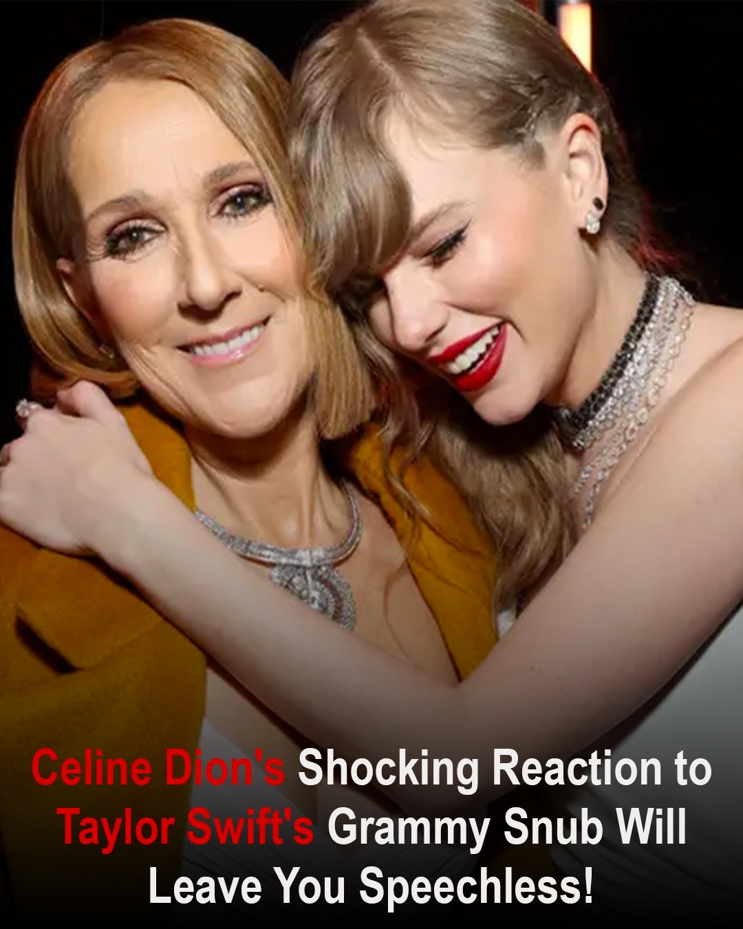 Celine Dion’s Shocking Reaction to Taylor Swift’s Grammy Snub Will Leave You Speechless!