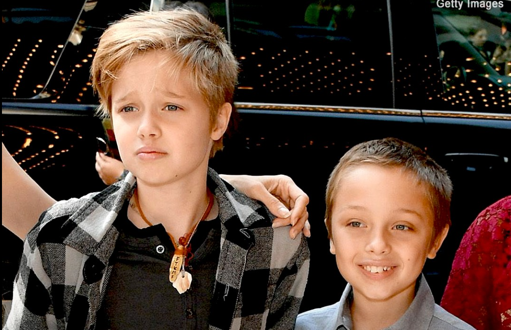 Brad Pitt’s Twin Son Is Taller than Shiloh & with Longer Hair at Recent Outing — Mom Said He’s ‘A Lot Like Brad’