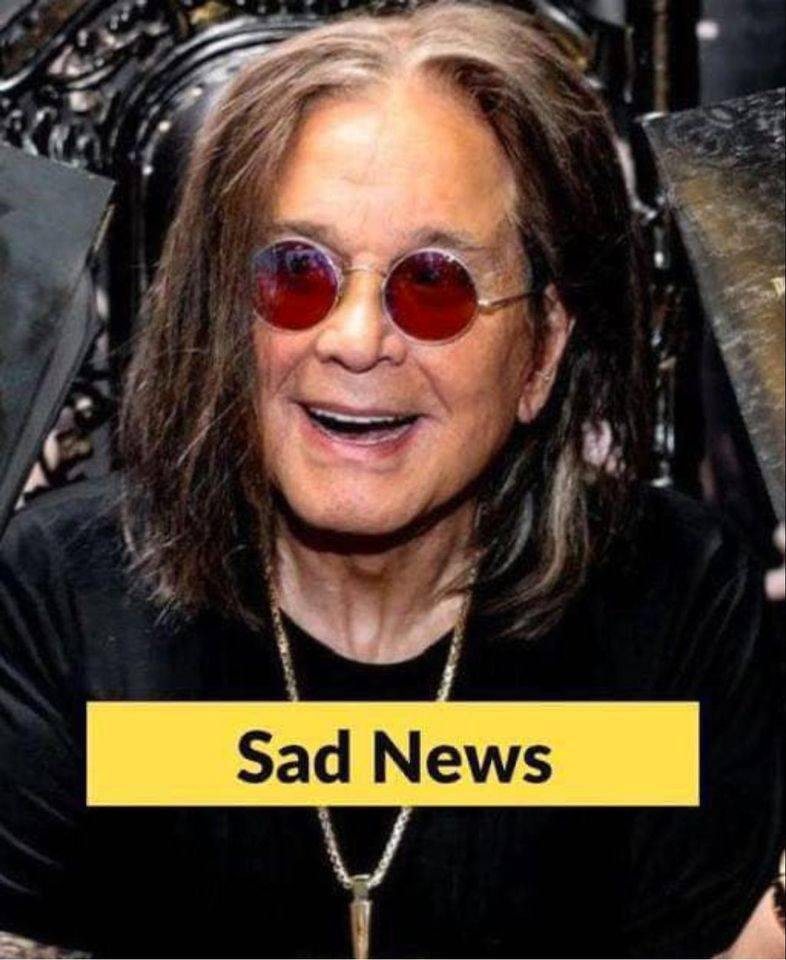 Ozzy Osbourne Announces Sad News