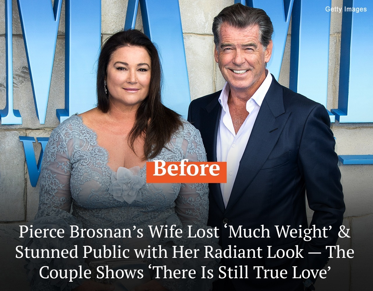 Pierce Brosnan’s Wife Lost ‘Much Weight’ & Looked Radiant as They Show ‘There Is Still True Love’ in Photo