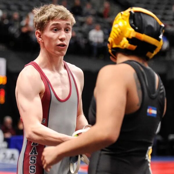 High school wrestler forfeits state tournament immediately when he sees who opponent is