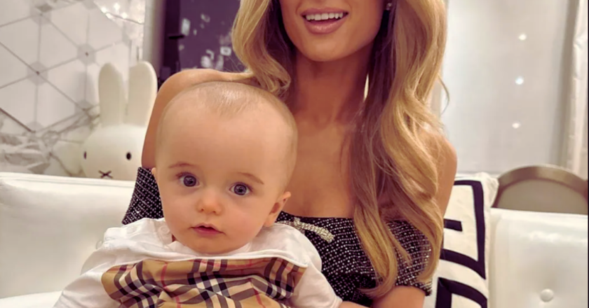 Paris Hilton lashes out at mean online comments about son’s head: “He just has a large brain”