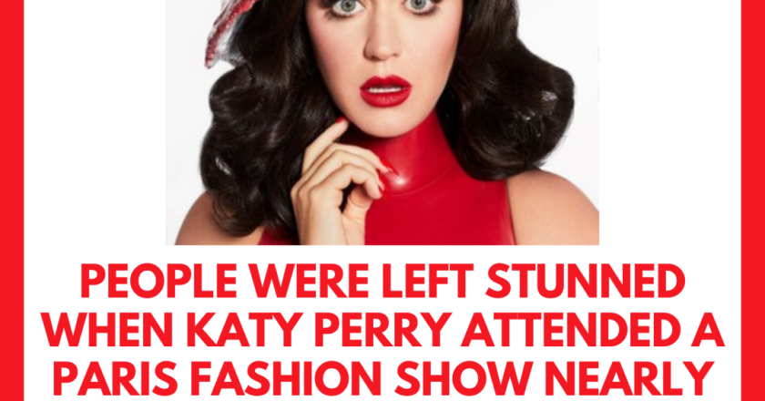 People stunned after Katy Perry attends Paris fashion show almost naked – ‘what is wrong with her’