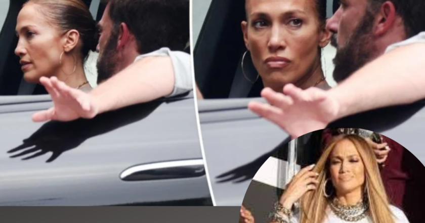 Jennifer Lopez fights with Ben Affleck on the Street in front of the cameras, They curse each other!