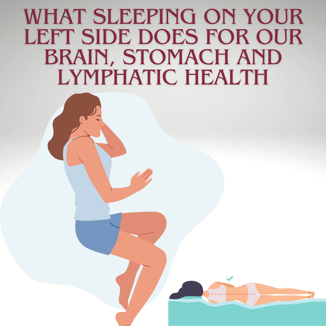 The Benefits of Sleeping on the Left Side for Brain, Stomach, and Glympathic Health